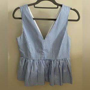 J Crew Always Peplum Top